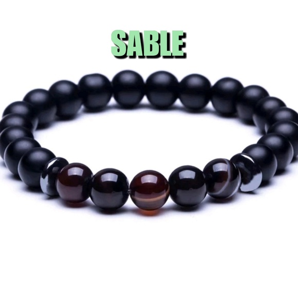 NATURAL LAVA ROCK BRACELETZ - Picture 2 of 8